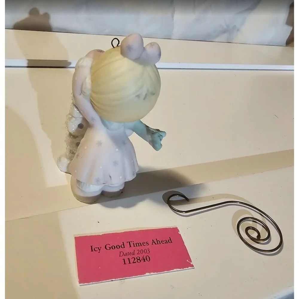 2003 Christmas Precious Moments Figurine, Annual Christmas Figure